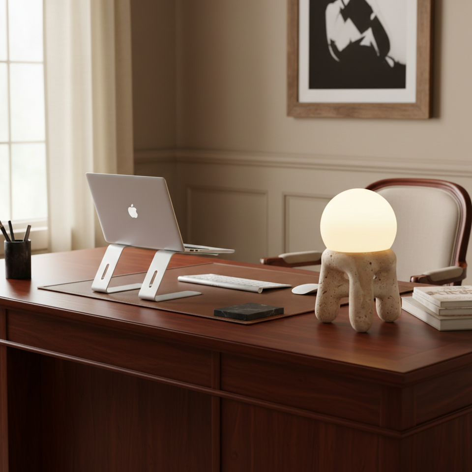 Small Stool Table Lamp