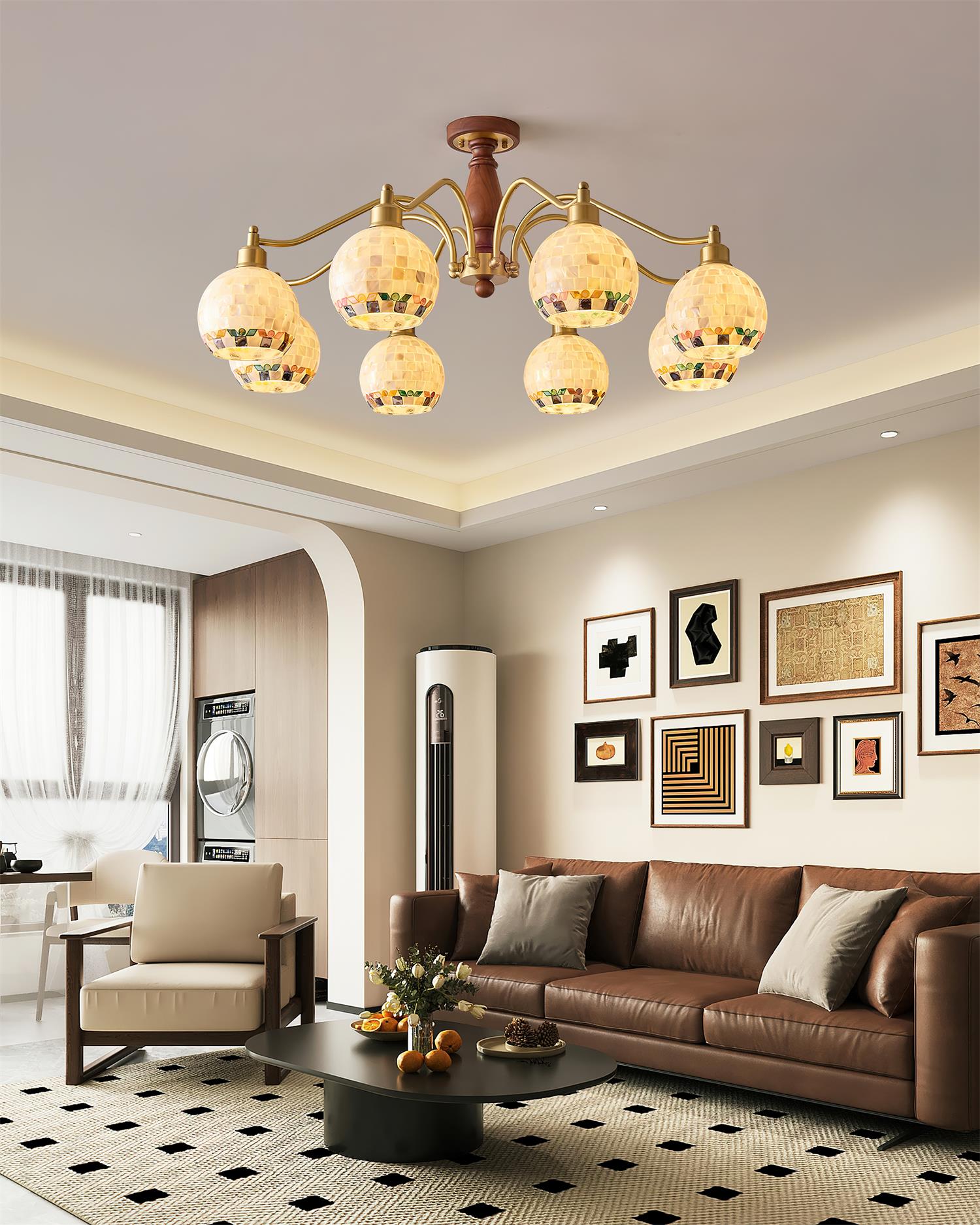 Solara Globe Chandelier