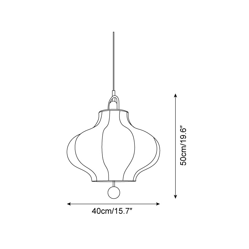 Soli Fabric Pendant Lamp