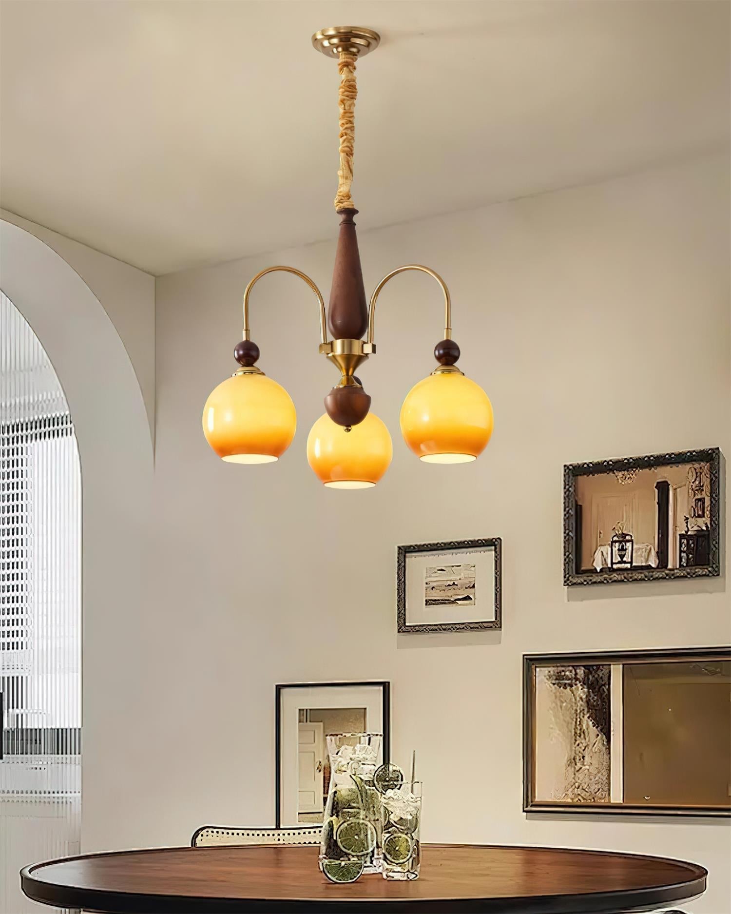 Solstice Glow Chandelier