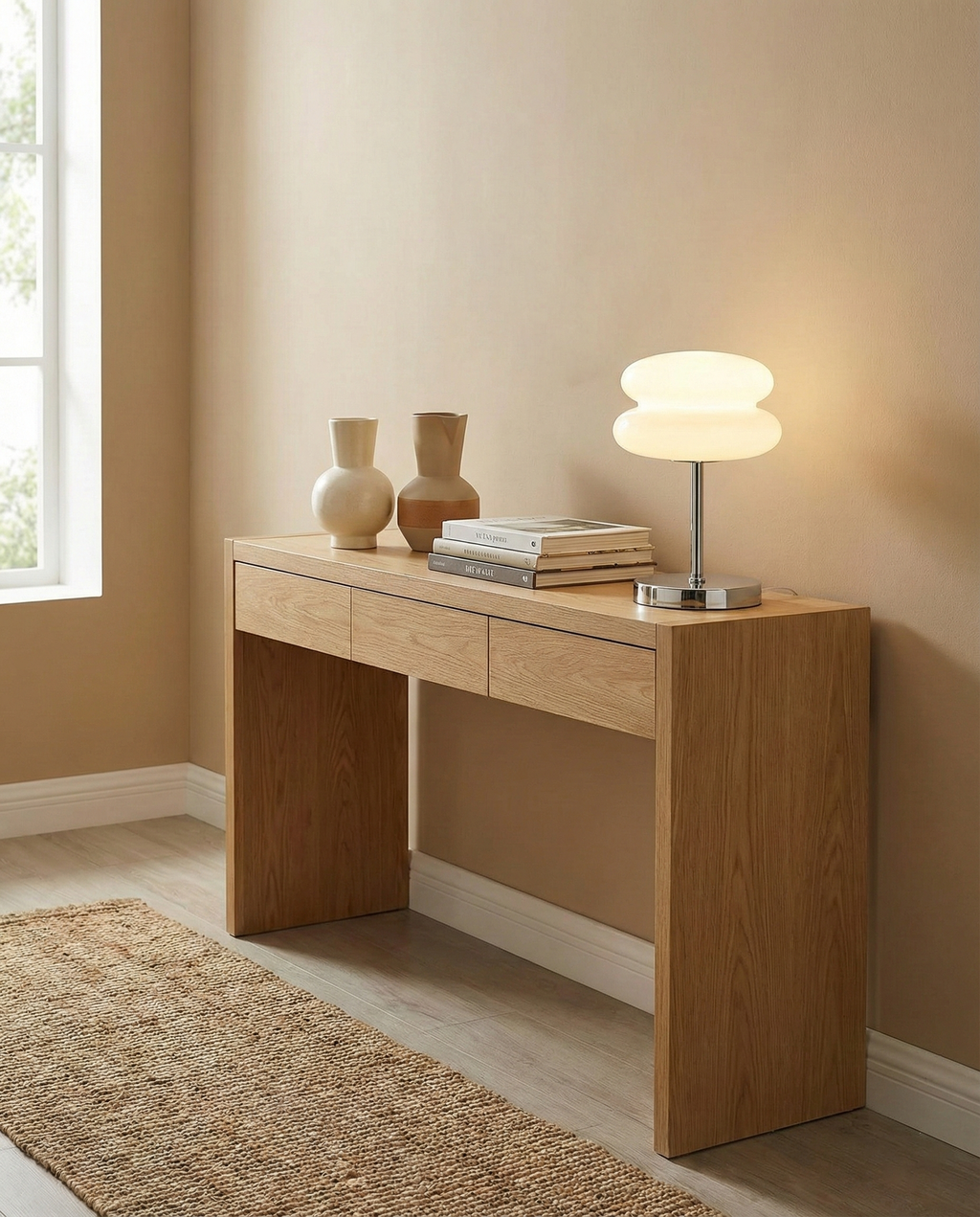 Sonika Glass Table Lamp