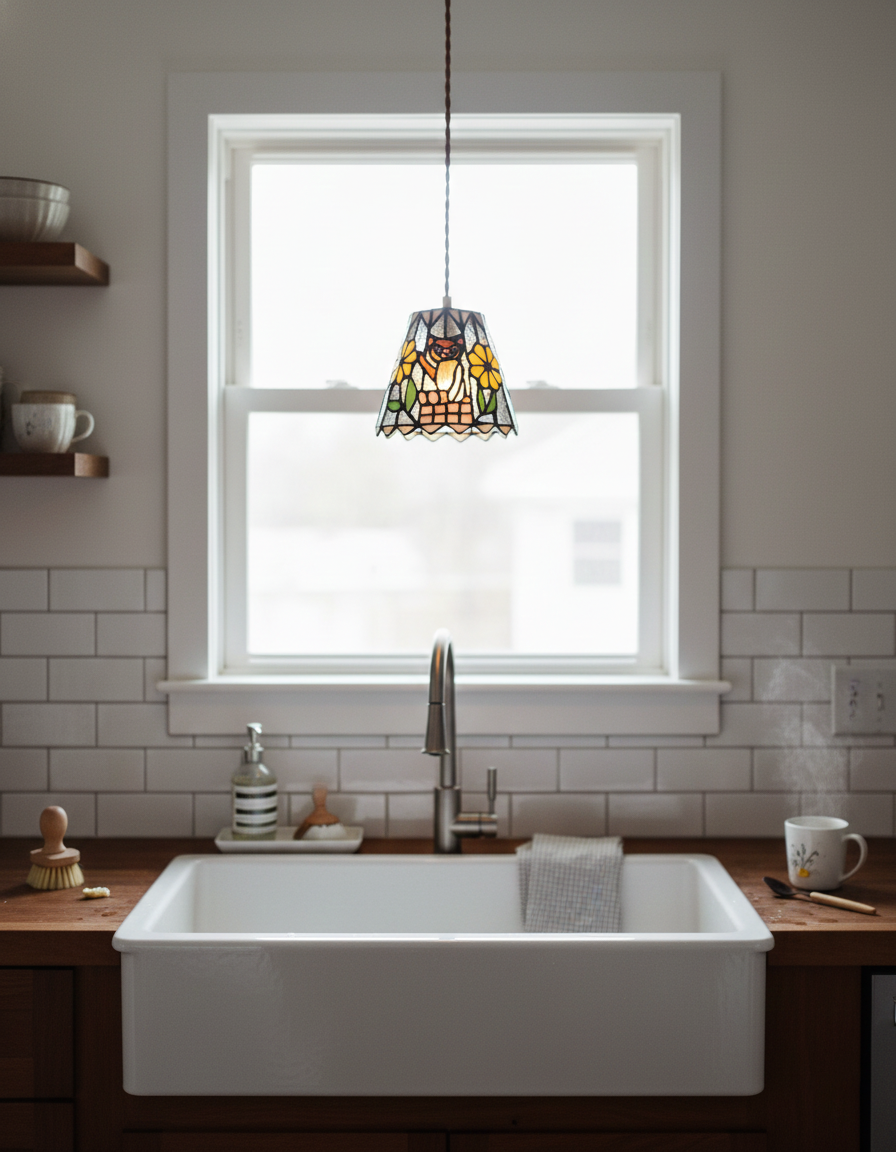 Stained Tales Pendant Lamp