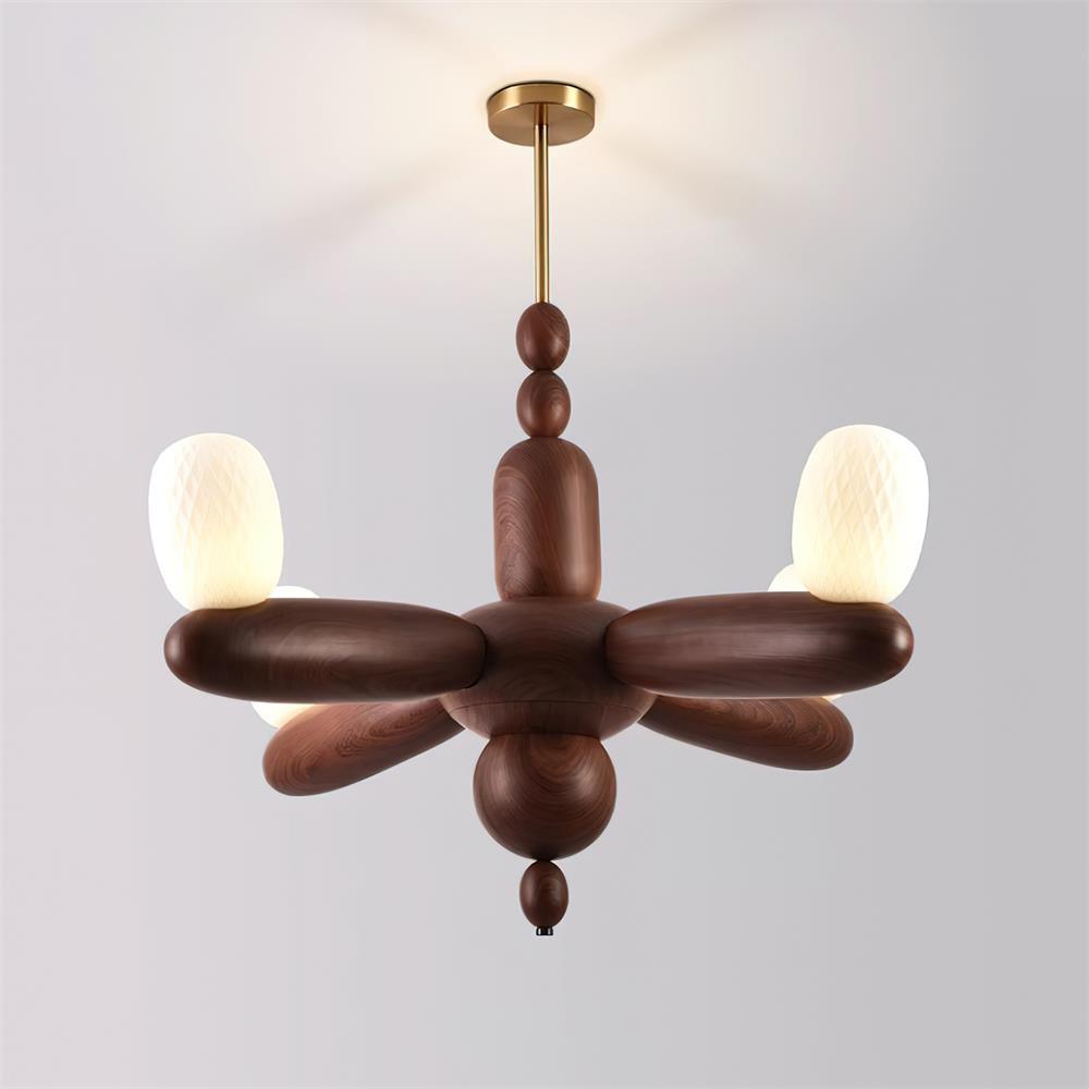 Stanza Wood Chandelier