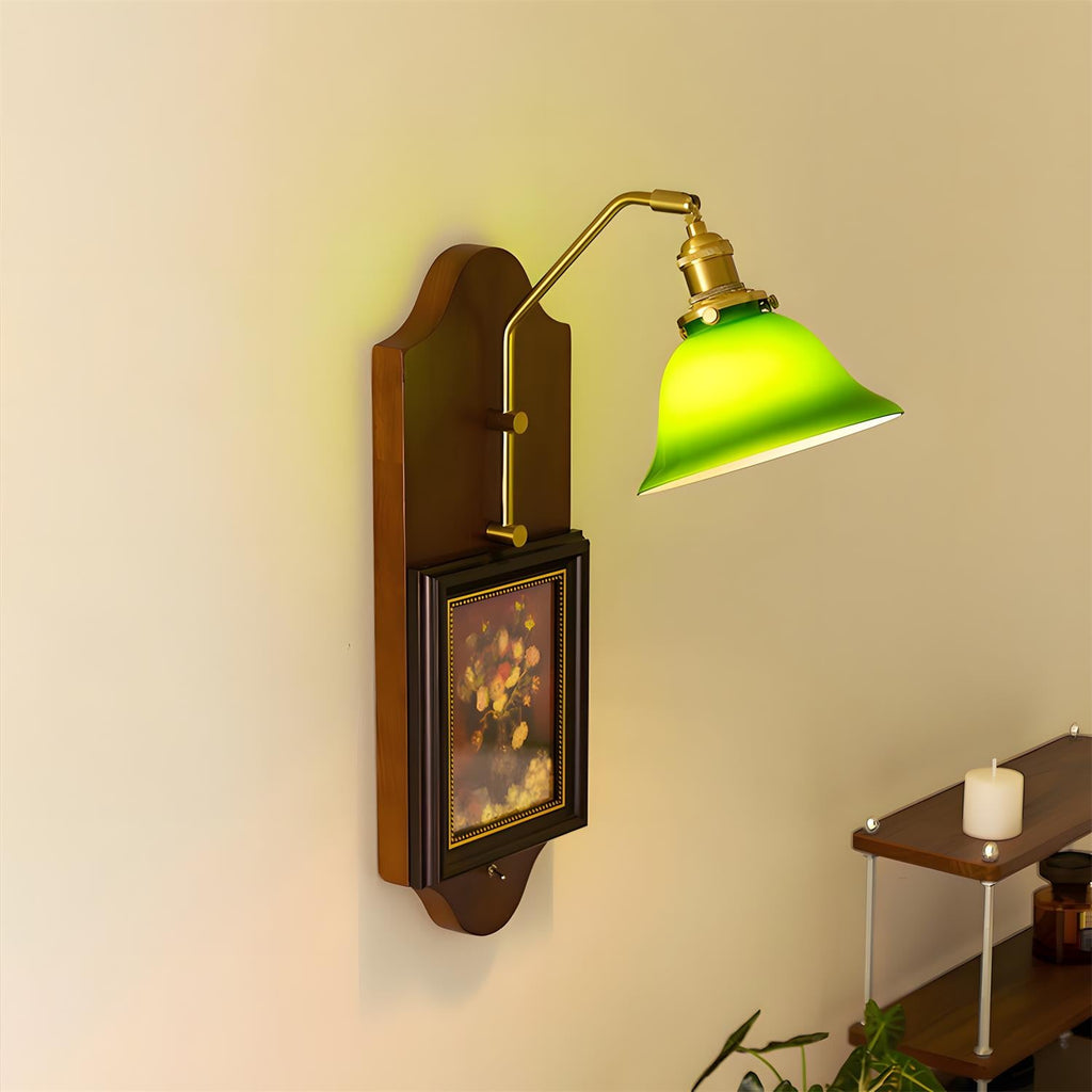 Stillness Green Wall Lamp