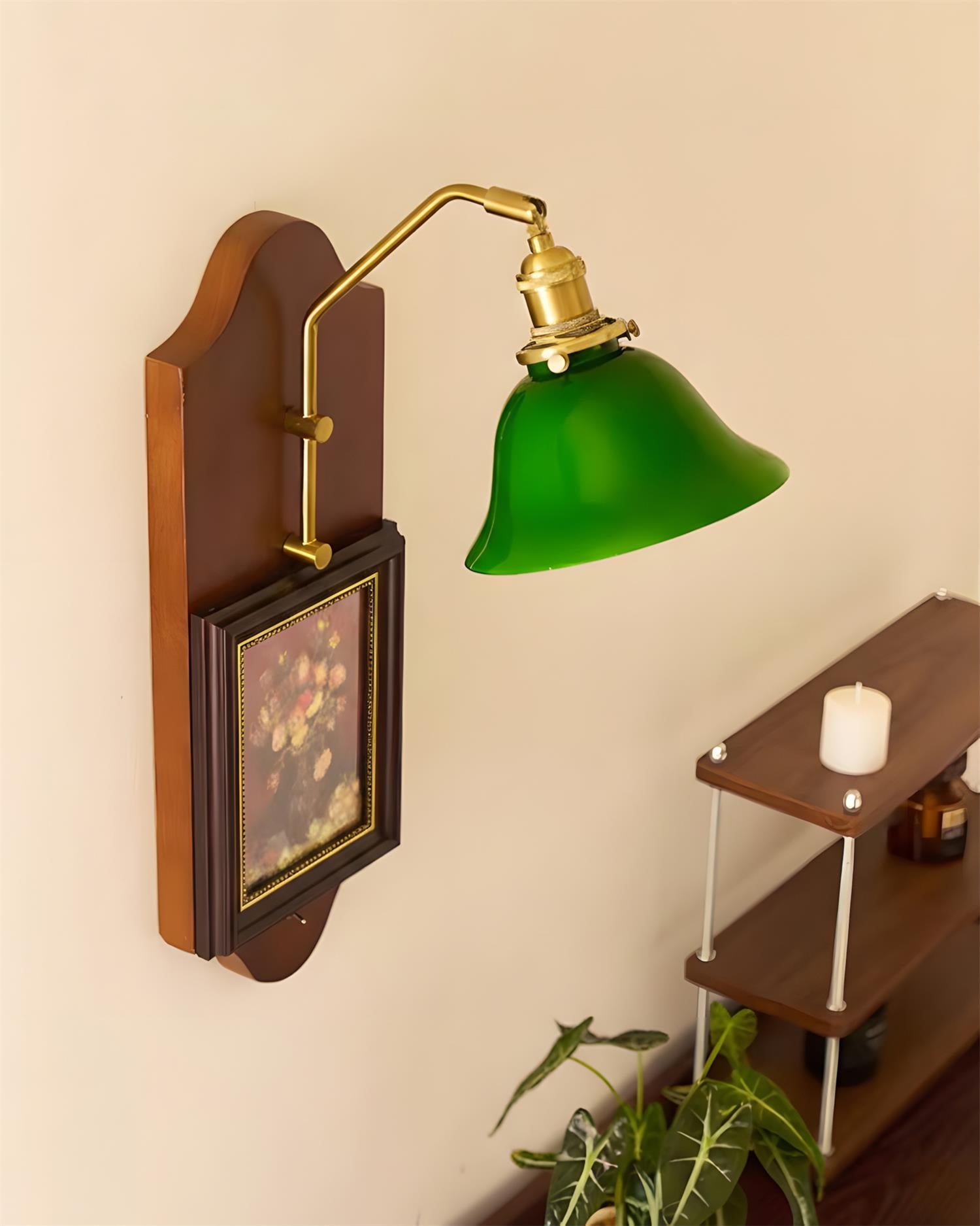 Stillness Green Wall Lamp