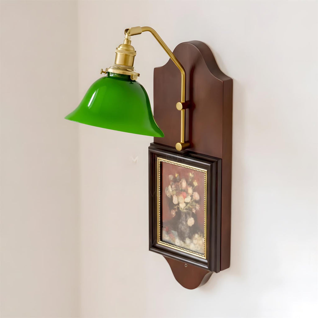 Stillness Green Wall Lamp