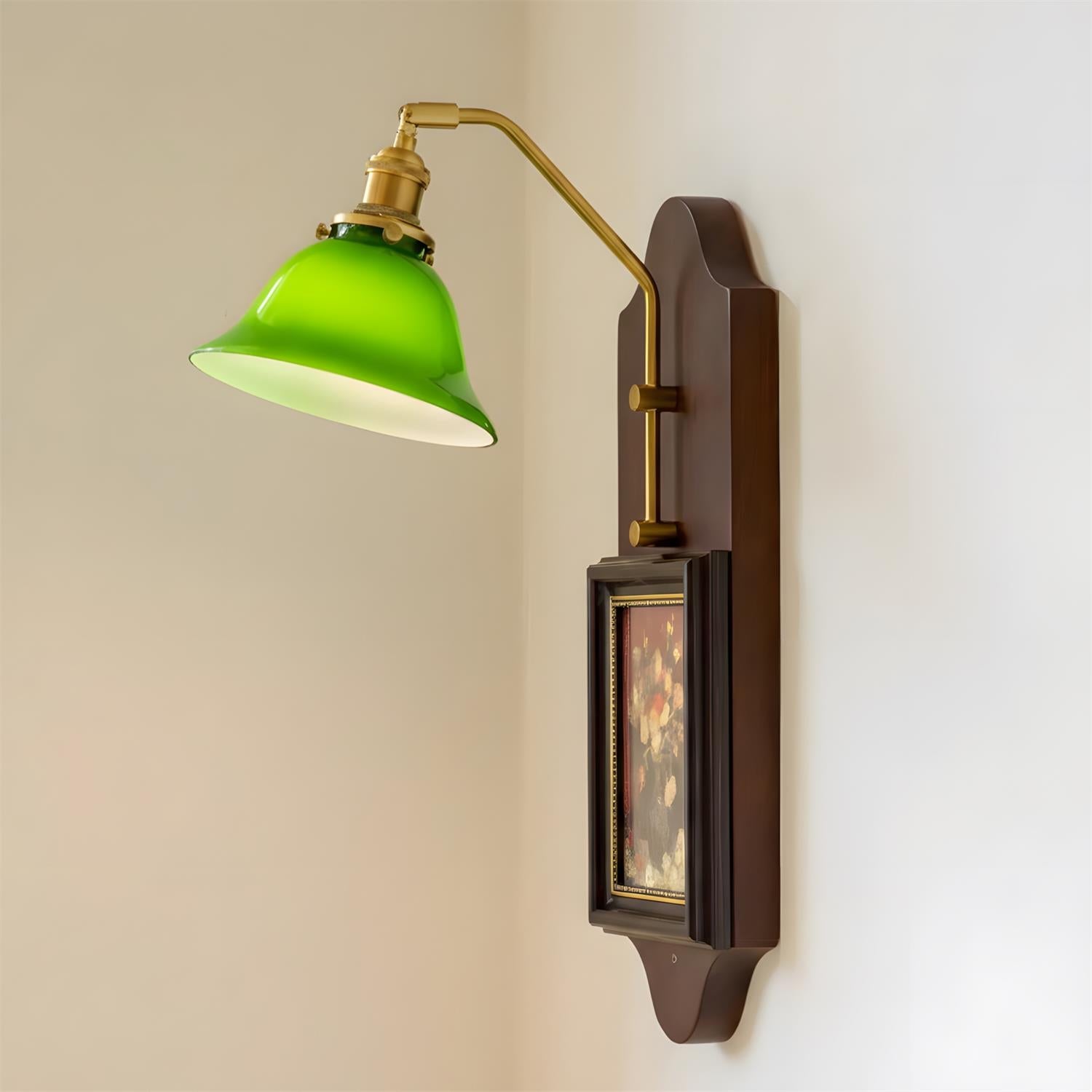 Stillness Green Wall Lamp
