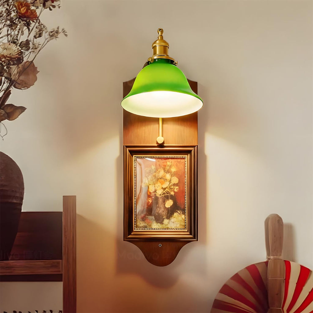 Stillness Green Wall Lamp