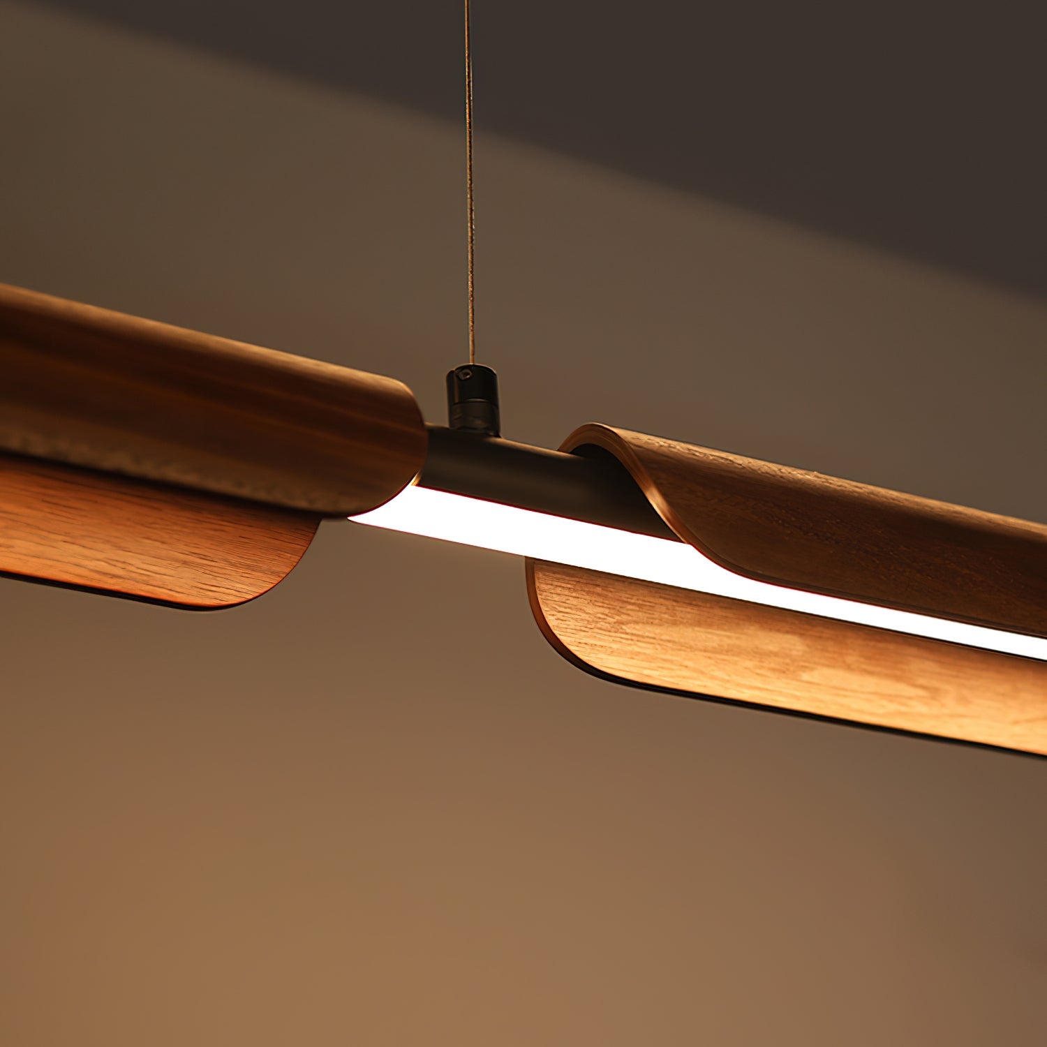 Strata Wood Chandelier
