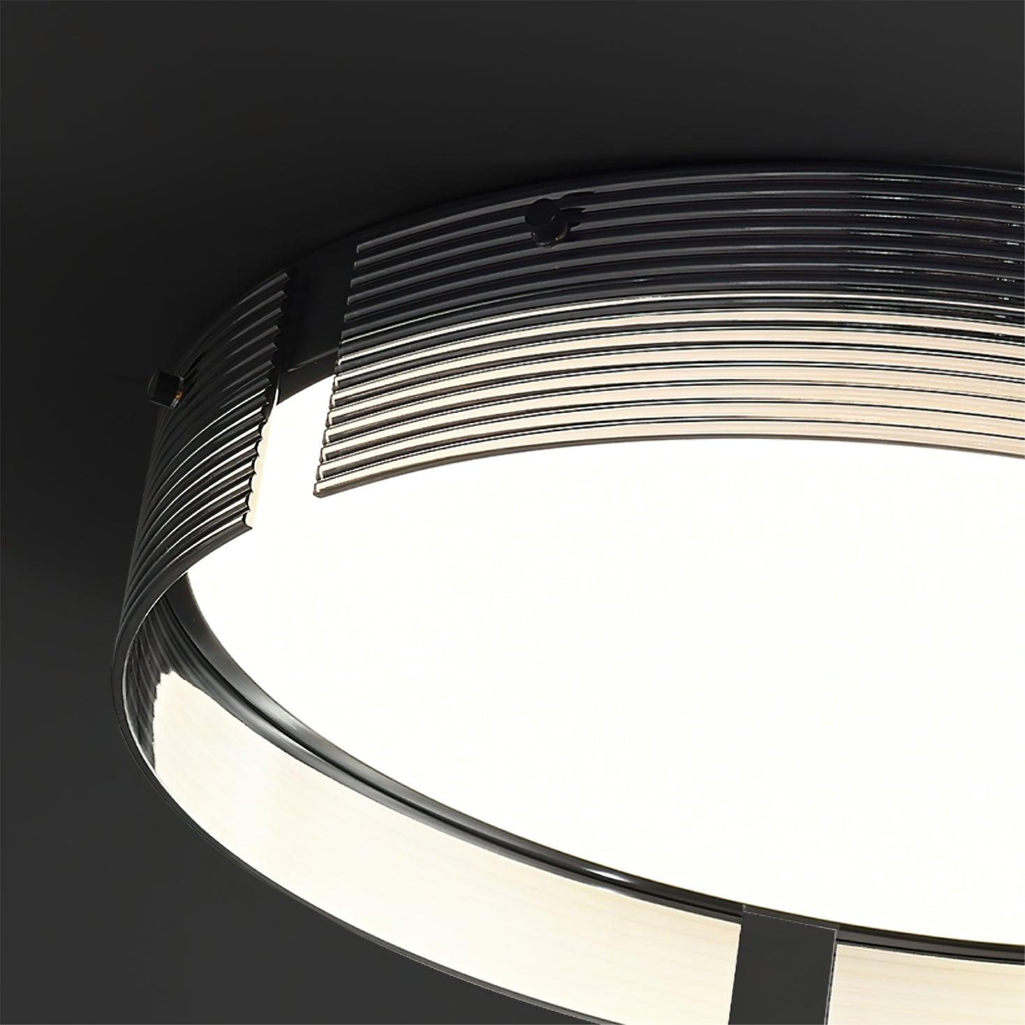Stripe Brass Ceiling Lamp