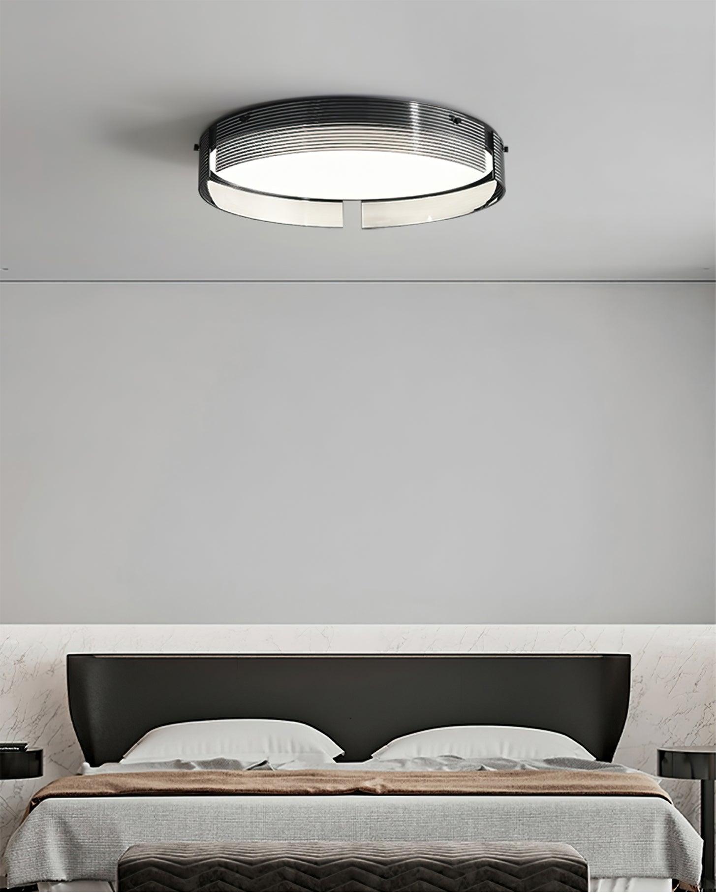 Stripe Brass Ceiling Lamp