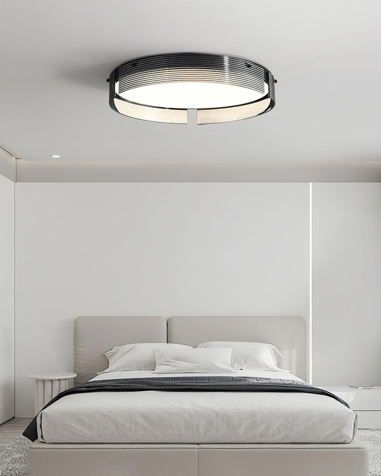 Stripe Brass Ceiling Lamp