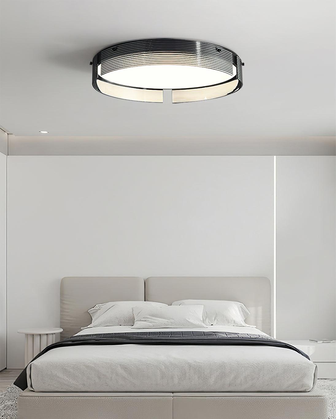Stripe Brass Ceiling Lamp