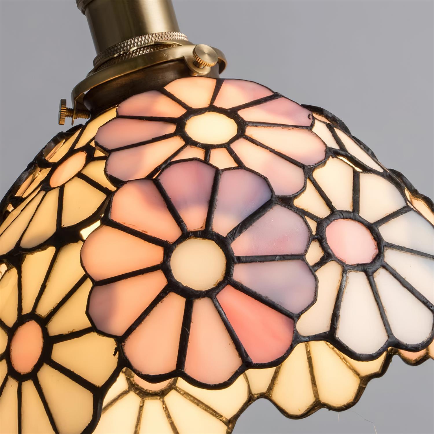 Suka Floral Plug In Pendant Lamp