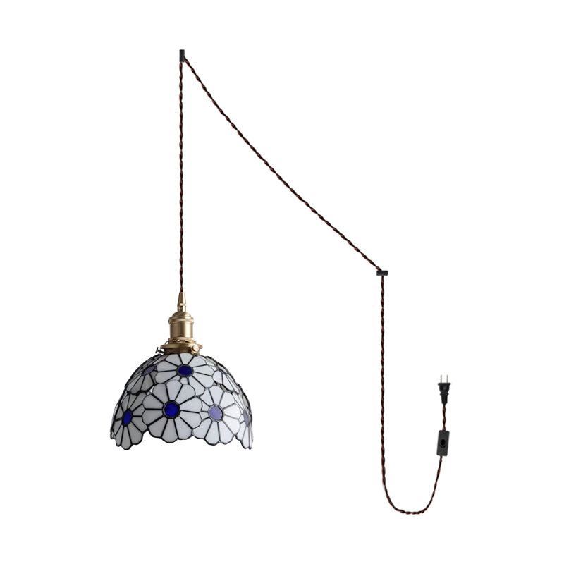 Suka Floral Plug In Pendant Lamp