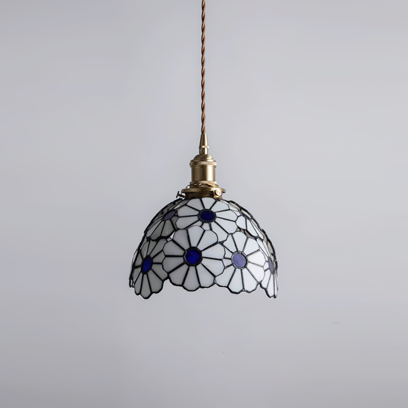 Suka Floral Plug In Pendant Lamp