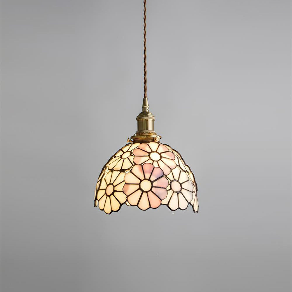 Suka Floral Plug In Pendant Lamp