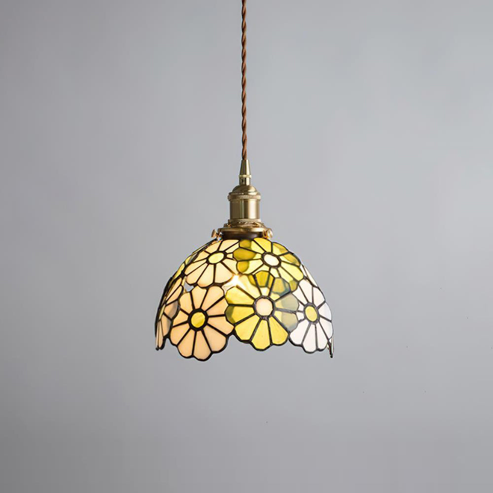 Suka Floral Plug In Pendant Lamp