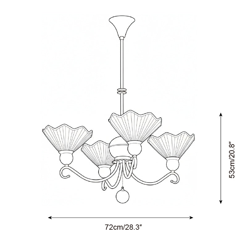 Sunquill Chandelier