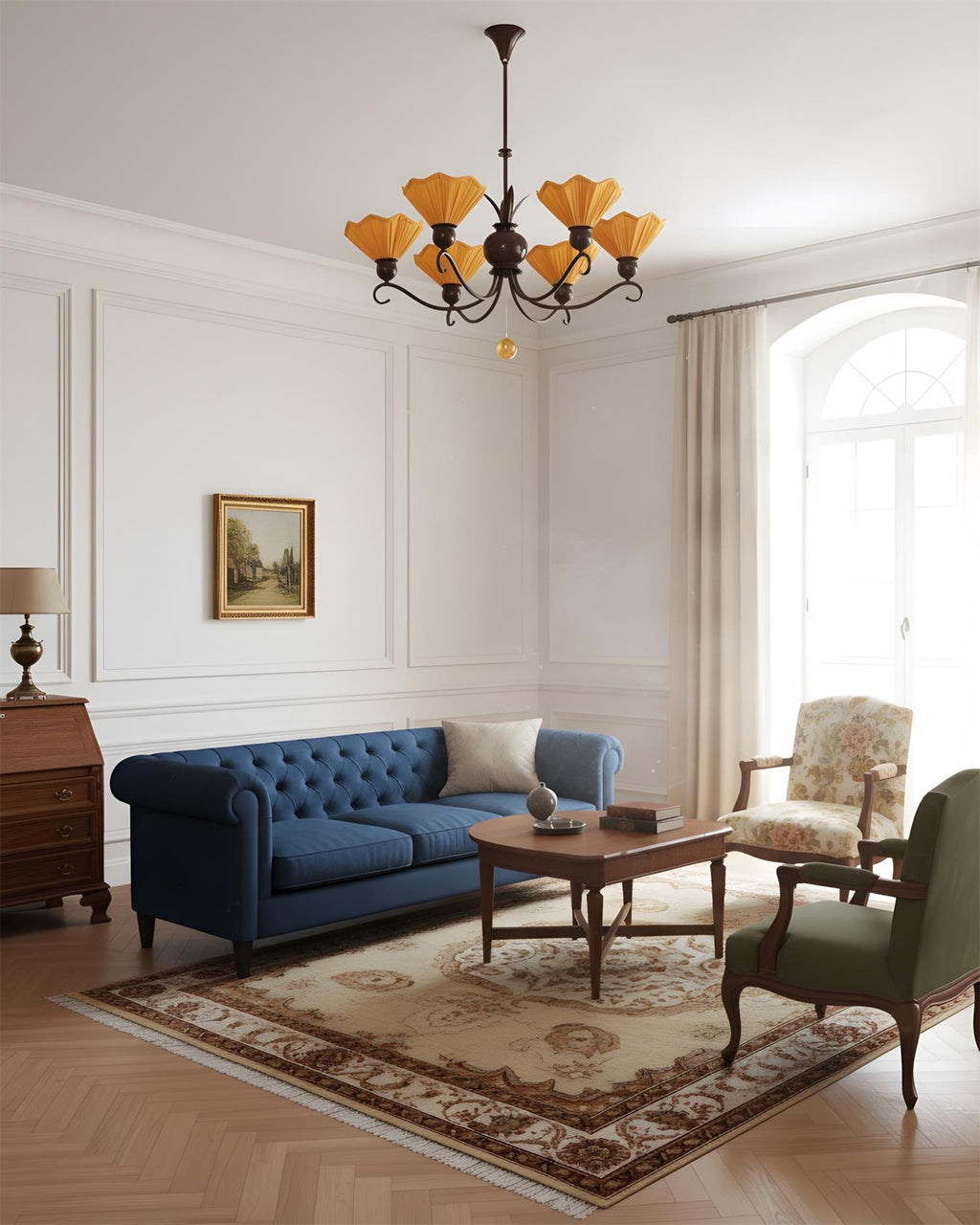 Sunquill Chandelier