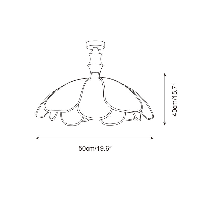Swanpetal Ceiling Light