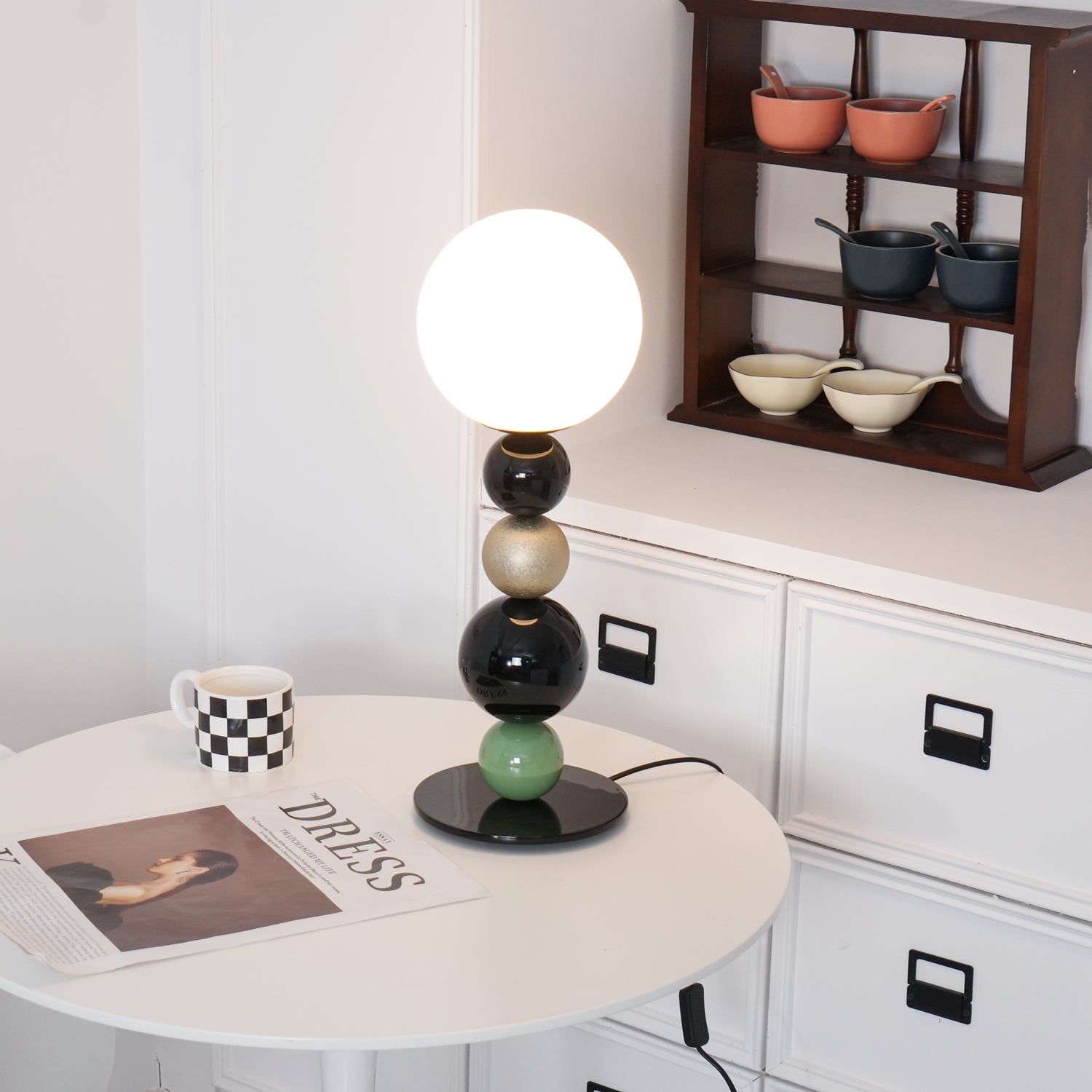 Sweetie Round Ball Table Lamp