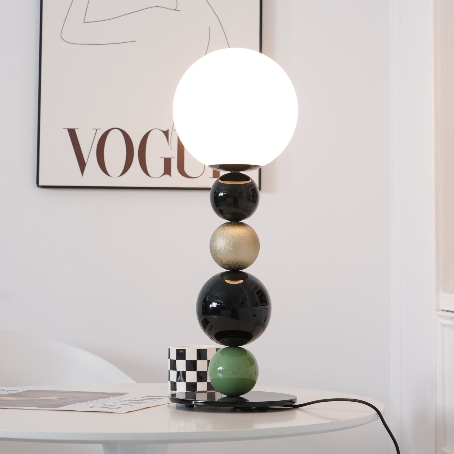 Sweetie Round Ball Table Lamp