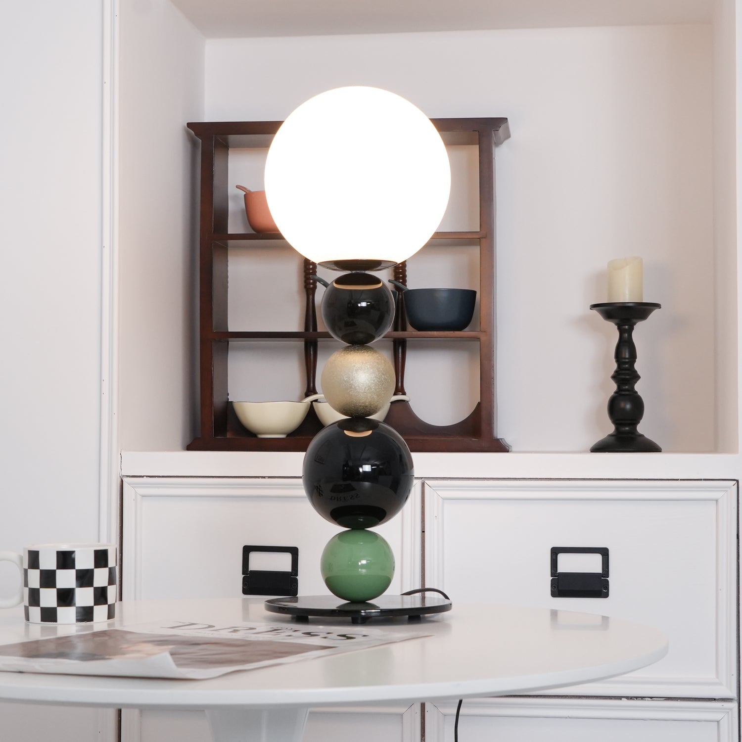 Sweetie Round Ball Table Lamp