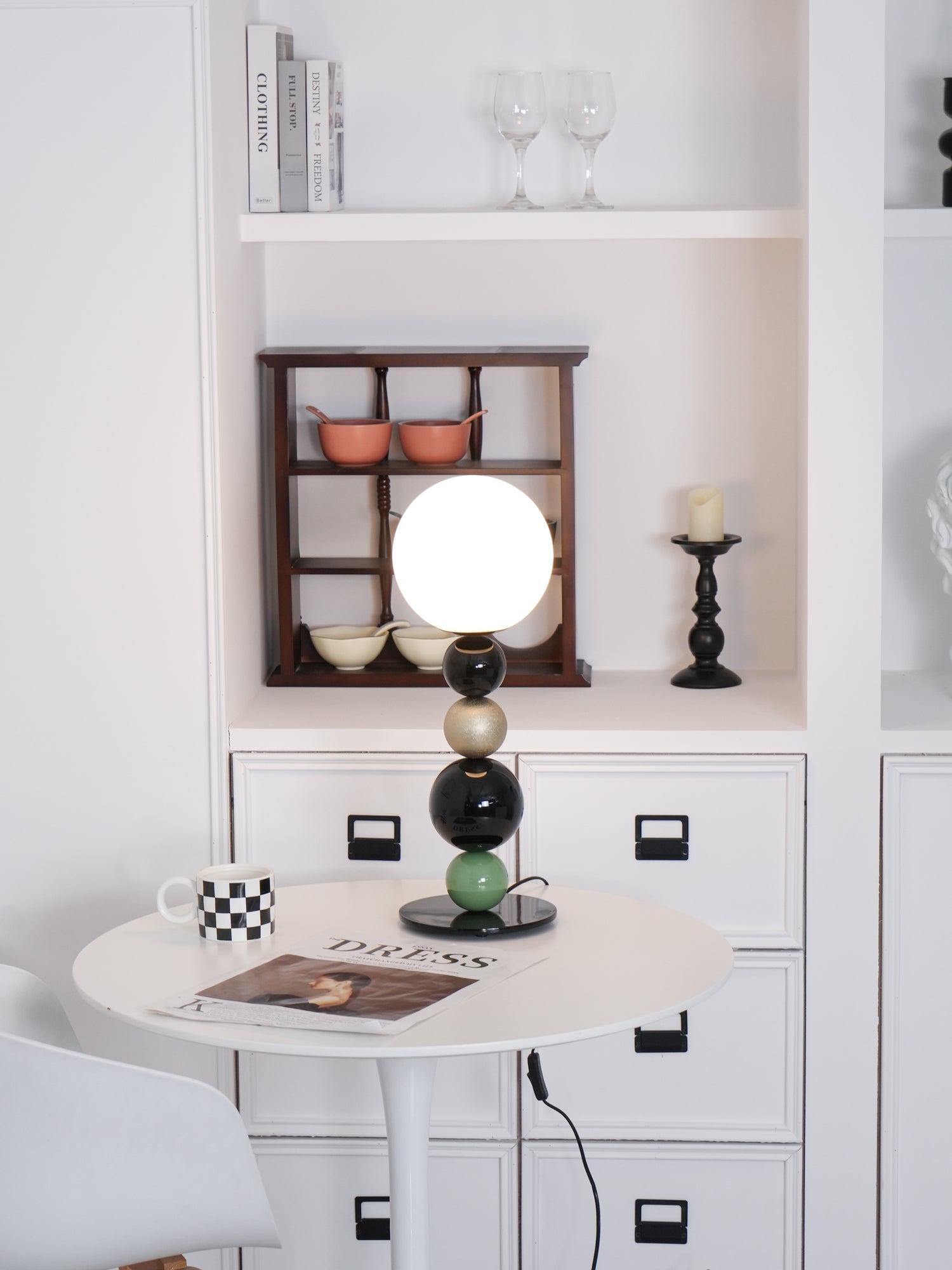 Sweetie Round Ball Table Lamp