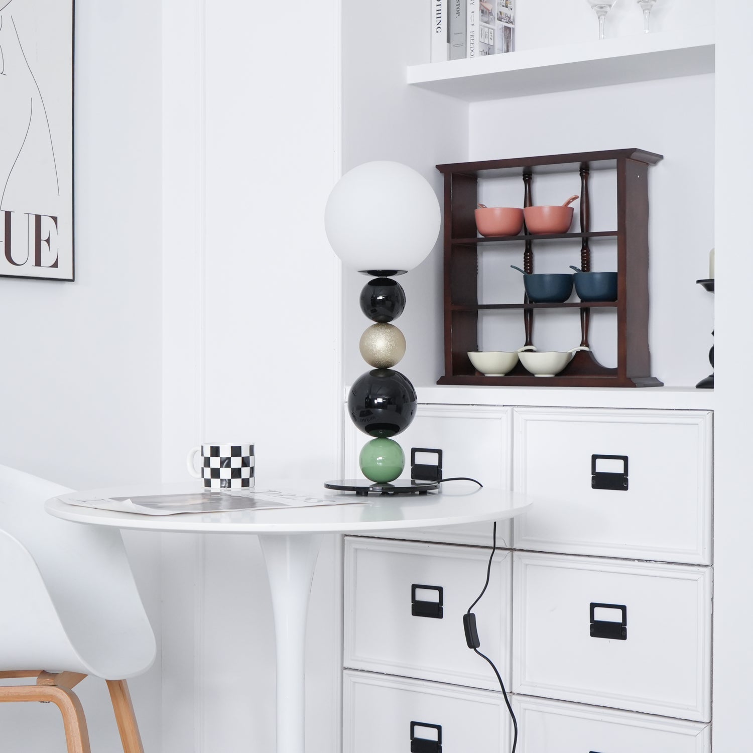 Sweetie Round Ball Table Lamp