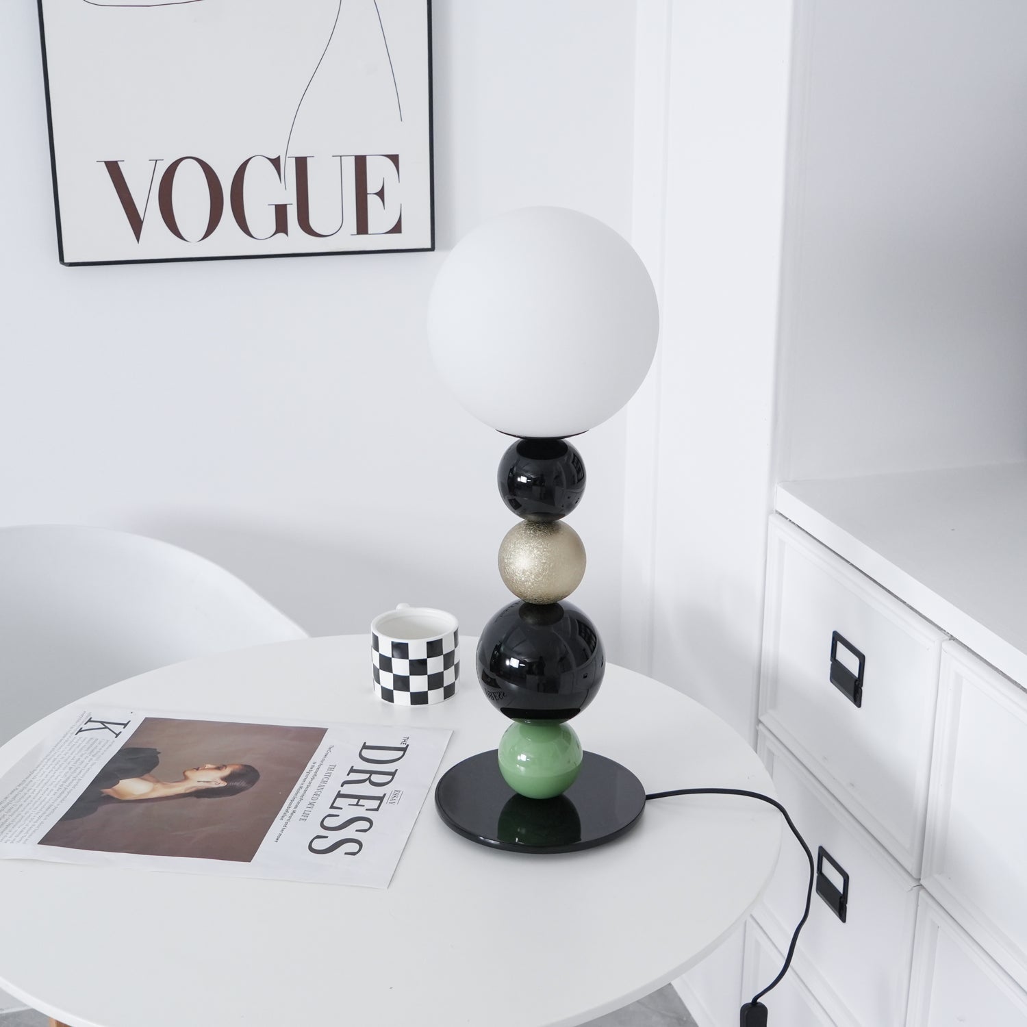 Sweetie Round Ball Table Lamp