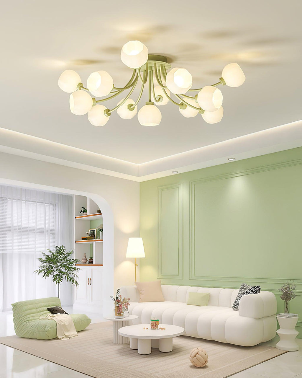 Taras Flower Ceiling Lamp