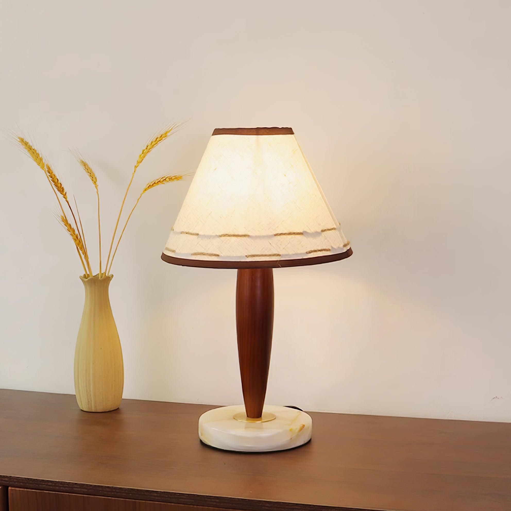 Terracotta Table Lamp