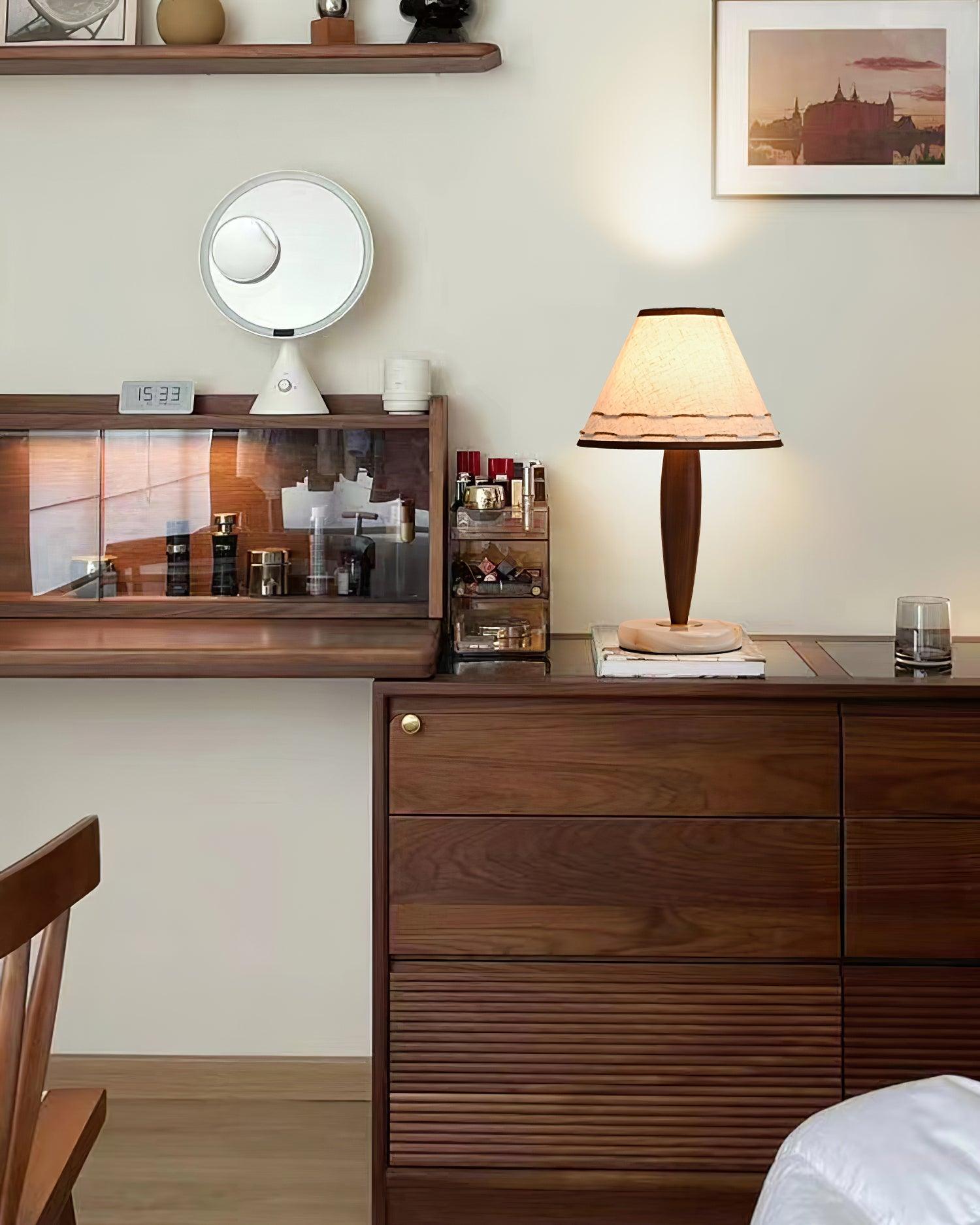 Terracotta Table Lamp