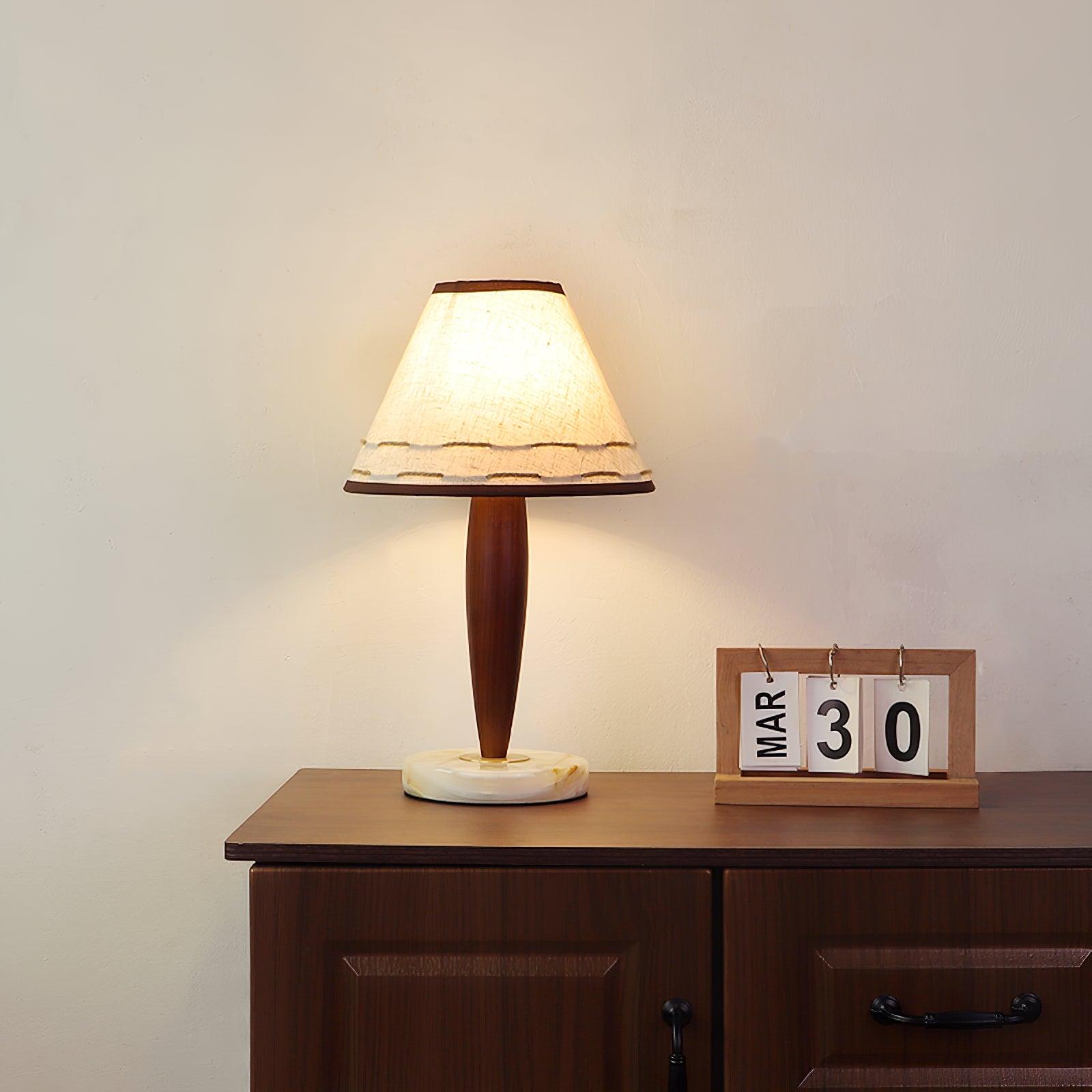 Terracotta Table Lamp