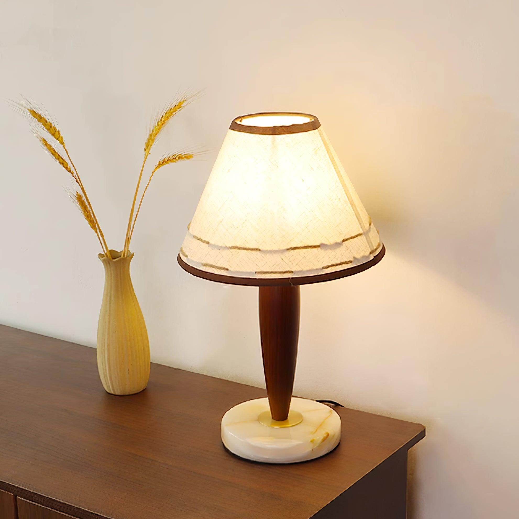 Terracotta Table Lamp