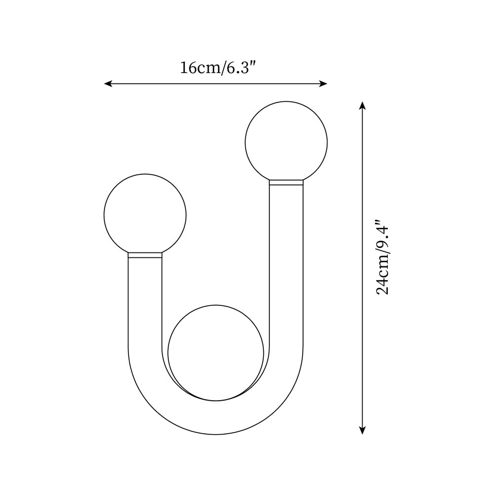 Thalia U Wall Lamp