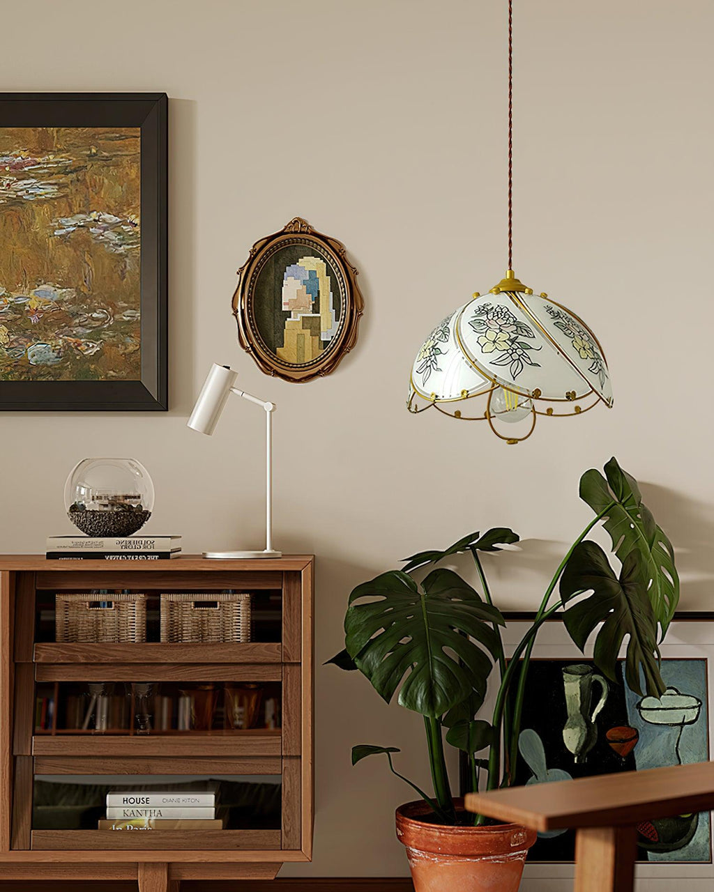 Tiffany Lily Pendant Lamp