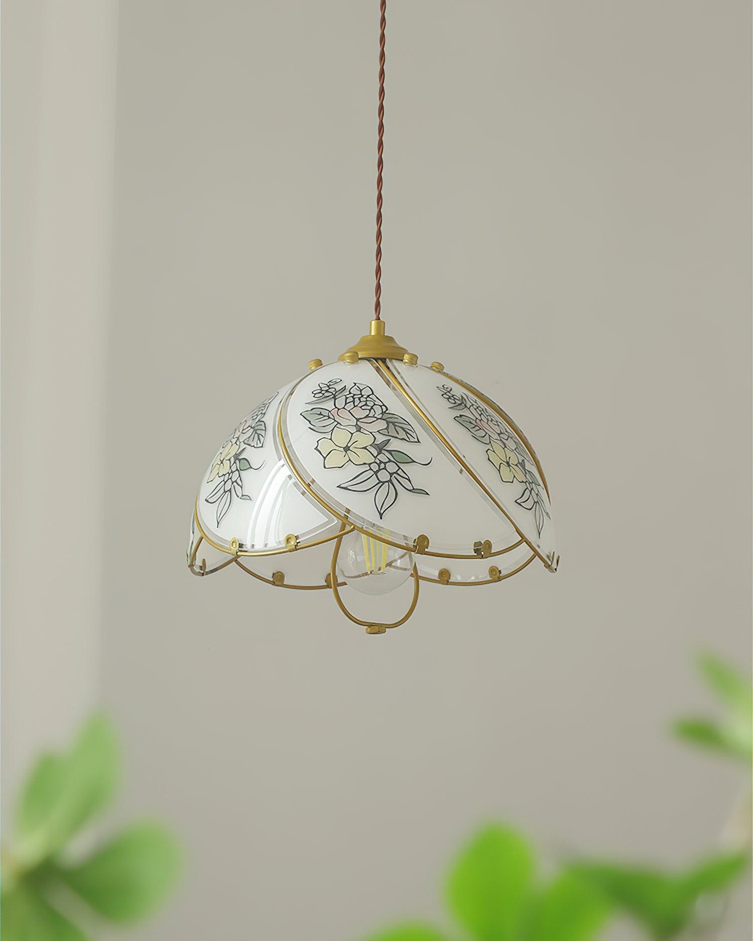 Tiffany Lily Pendant Lamp
