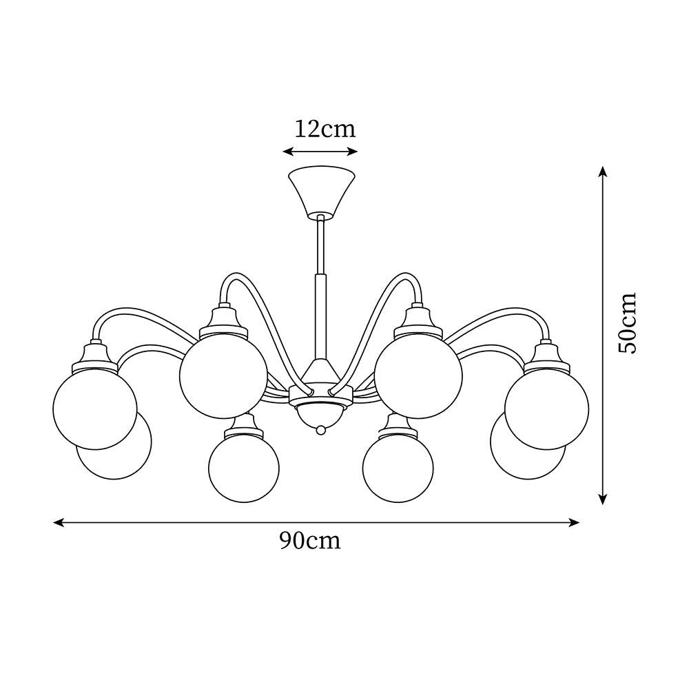 Tillary Retro Chandelier