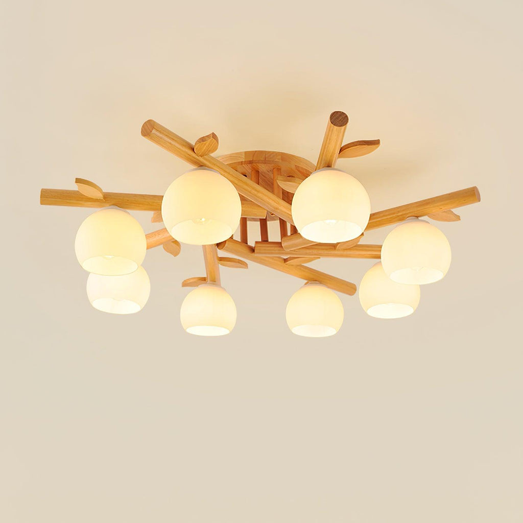 Tinsley Wood Ceiling Light