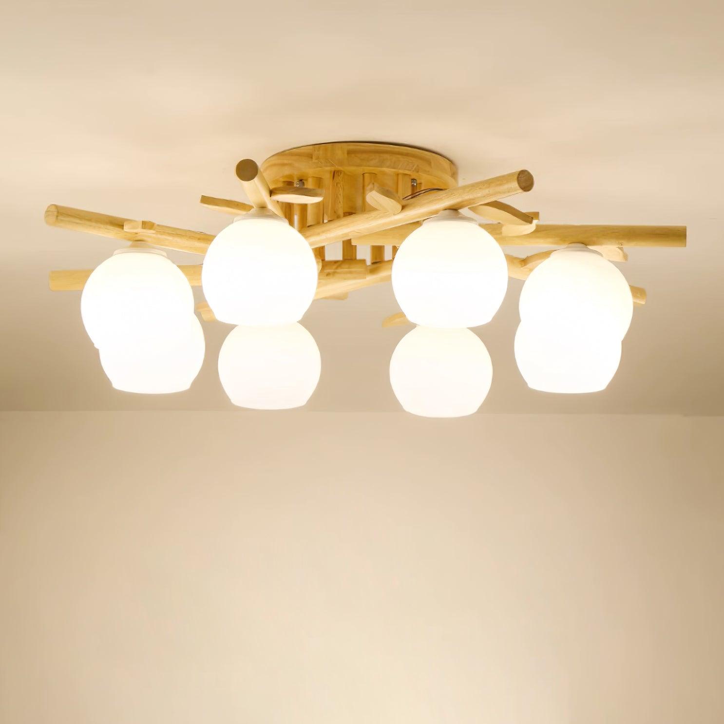 Tinsley Wood Ceiling Light