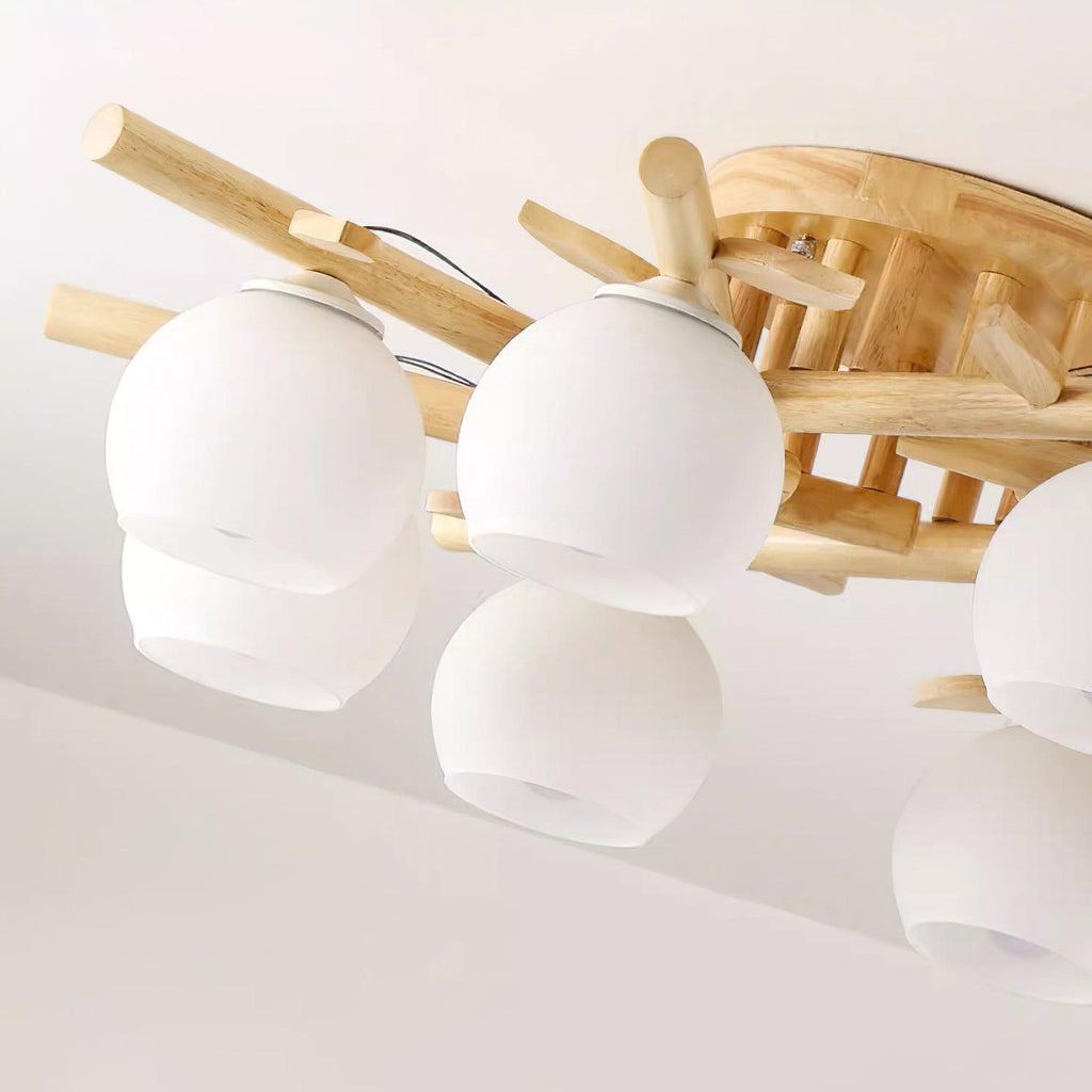 Tinsley Wood Ceiling Light