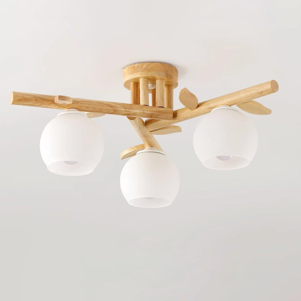 Tinsley Wood Ceiling Light