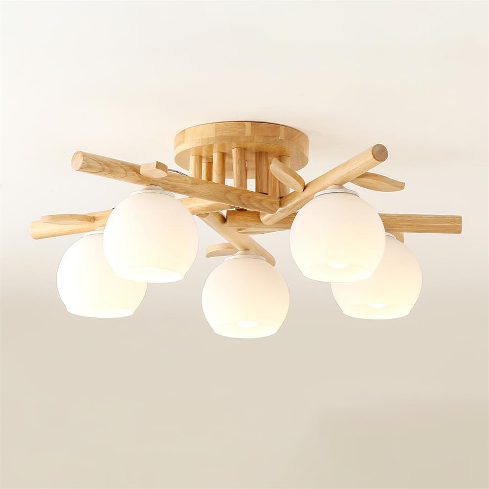 Tinsley Wood Ceiling Light