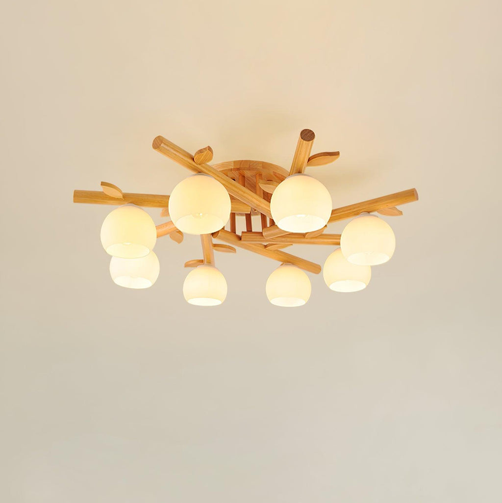 Tinsley Wood Ceiling Light