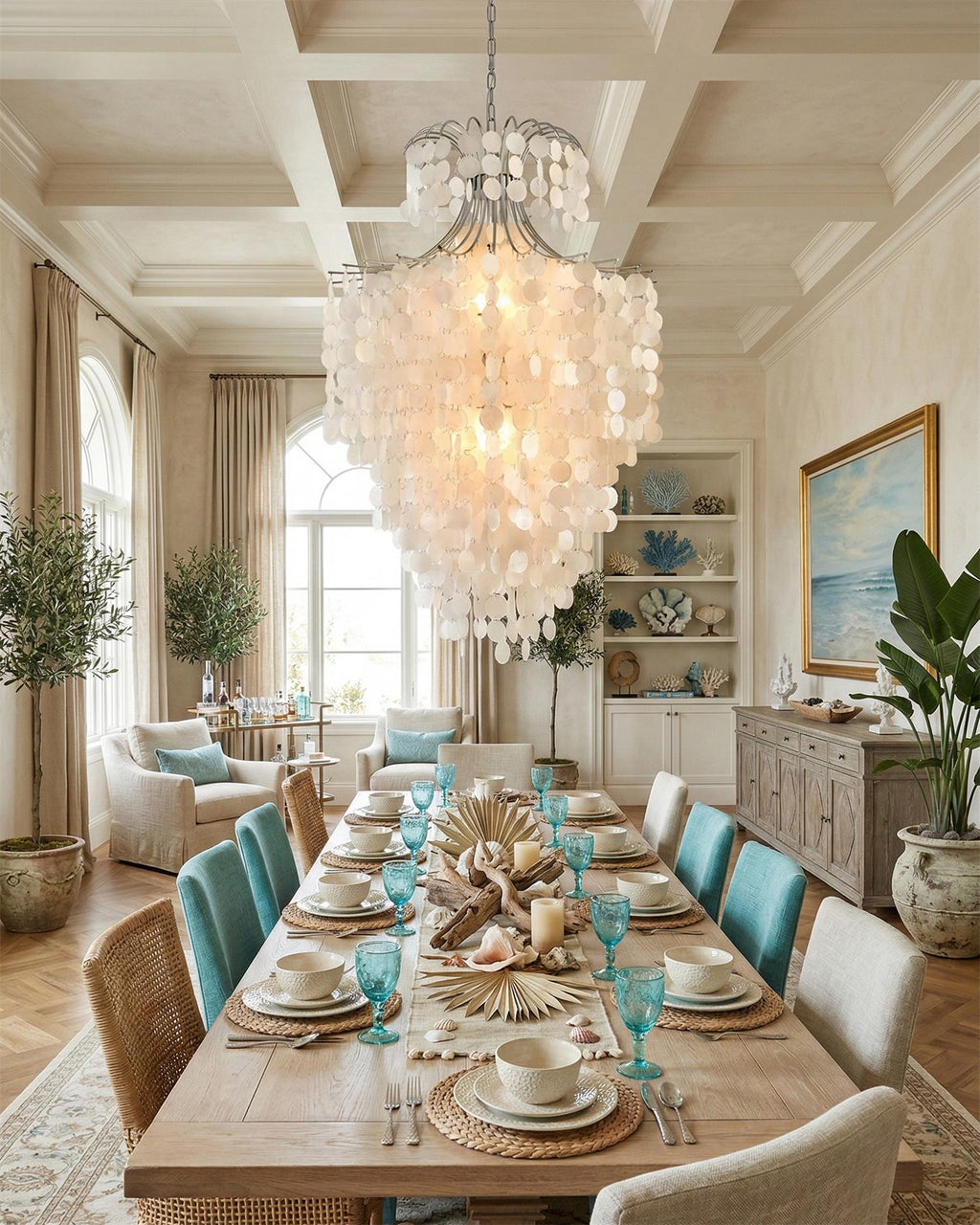 Tirenza Shell Chandelier
