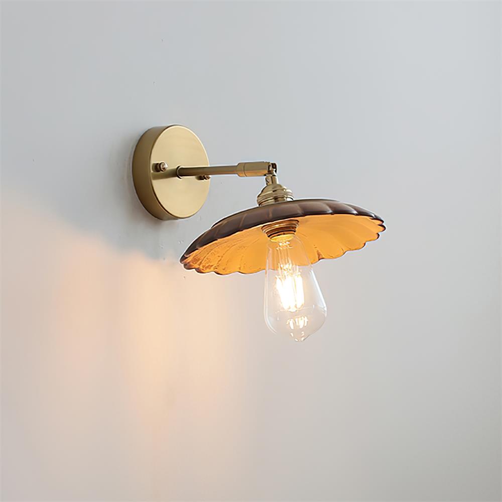 Toffee Bloom Wall Lamp