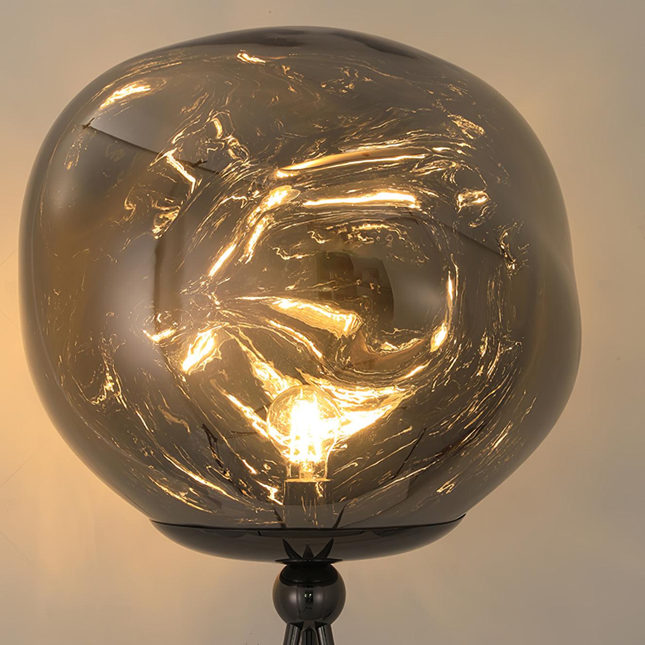 Tripod Rock Lava Floor Lamp