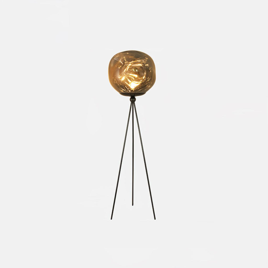 Tripod Rock Lava Floor Lamp